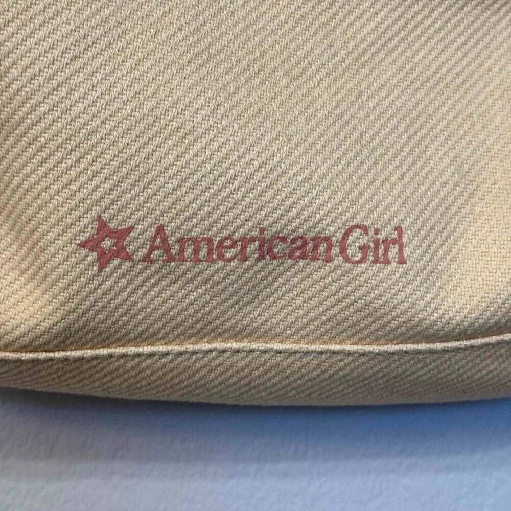 American Girl Blaire Home Grown Floral Crossbody Tote Cream One Size